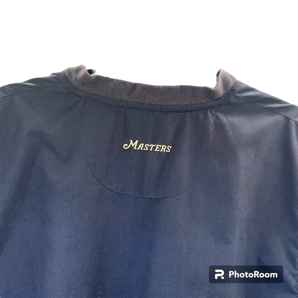 Masters Collection Mens Navy Blue L Golf V-Neck Vest - Picture 4 of 6